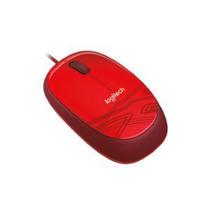 Mouse Otico Logitech M105 USB Vermelho
