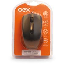 Mouse Ótico USB 800dpi 3 Botões Preto - Newex