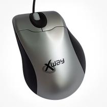 Mouse Ótico Xway Usb 800dpi Preto E Prata 01361 Mouse Ótico Xway Usb 800dpi Preto E Prata 01361