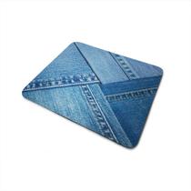 Mouse Pad 21x18 Antiderrapante Forma Jeans Azul - Personalize do seu jeito