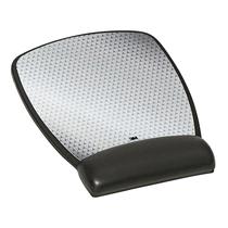 Mouse pad 3M Precise com apoio de pulso em gel em material sintético preto