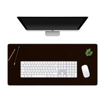 Mouse Pad 90X40Cm Grande Tapete De Mesa Escritório Café