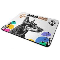 Mouse Pad Amor de quatro patas - Cachorro Doberman Mouse Pad Amor de quatro patas - Cachorro Doberman