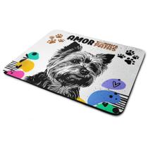 Mouse Pad Amor de quatro patas - Cachorro Yorkshire Mouse Pad Amor de quatro patas - Cachorro Yorkshire