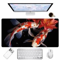 Mouse Pad Animais Aquáticos Estampa de Peixe Desk Mat para Setup Computador Mouse Pad Animais Aquáticos Estampa de Peixe Desk Mat para Setup Computador