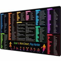 Mouse Pad Anpollo Planilha Excel 90x40 cm Antiderrapante Mouse Pad Anpollo Planilha Excel 90x40 cm Antiderrapante