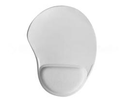 Mouse Pad Apoio De Pulso - Branco Liso (sem mouse)