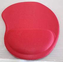 Mouse Pad Apoio De Pulso - Vermelho Liso