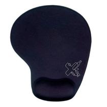 Mouse pad apoio ergonomico smart preto maxprint 60000097