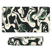 Mouse Pad AQQA XL 80x40 cm Tapete de mesa antiderrapante para jogos
