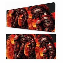 Mouse Pad Arte Realista Guerreiros em Chamas Desk Pad para Computador Diversas Medidas Mouse Pad Arte Realista Guerreiros em Chamas Desk Pad para Computador Diversas Medidas