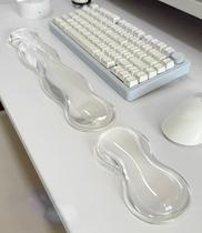 Mouse pad Aszqvd com apoio de pulso em gel e base antiderrapante Mouse pad Aszqvd com apoio de pulso em gel e base antiderrapante