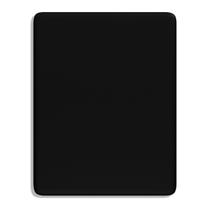 Mouse Pad Auhoahsil de 18x22 cm de espessura em espuma viscoelástica preta Mouse Pad Auhoahsil de 18x22 cm de espessura em espuma viscoelástica preta