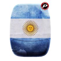 Mouse Pad Bandeira da Argentina Flag Ergonômico com Apoio de Pulso