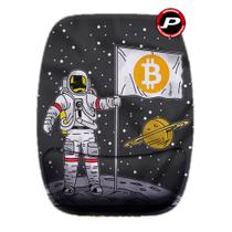 Mouse Pad Bitcoin To The Moon Btc Trader Cripto Investidor Ergonômico com Apoio de Pulso