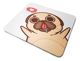 Mouse Pad Cachorro Pugs