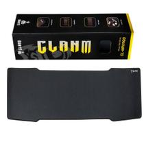 Mouse Pad Clanm King Para Teclado Gamer Razer Redragon Logitech Tamanho Extended 90X30CM Borda Costurada em Overlock