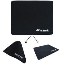 Mouse Pad Clássico Fortrek Preto Bap102 180x220x3mm Unitário