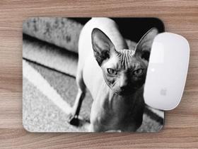 Mouse Pad Coleção Gatos Sphynx, o extravagante