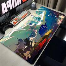 Mouse Pad Colorido De Pokémon Lugia Para Jogos, Tapete De Borracha Para Teclado, Acessórios De Mesa