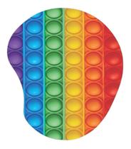 Mouse Pad Colorido Pop It Com Apoio Mouse Pad Colorido Pop It Com Apoio