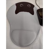 Mouse pad com apoio azul gatinho ergonomico Mouse pad com apoio azul gatinho ergonomico