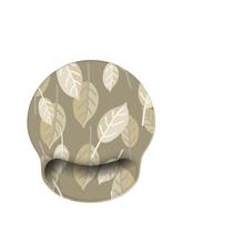 Mouse pad com apoio de pulso de silicone 250x220x23mm para computador