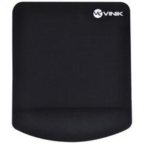 Mouse pad com apoio de pulso em gel mpg-02p preto (29353)