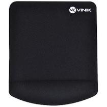 Mouse Pad Com Apoio De Pulso Em Gel Mpg-02p Preto Mouse Pad Com Apoio De Pulso Em Gel Mpg-02p Preto
