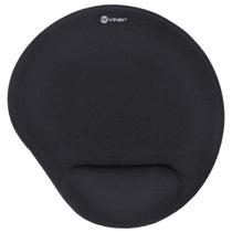 Mouse pad com apoio de pulso em gel mpg-10p preto - vinik