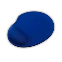 Mouse pad com apoio em gel azul Smart SC0061