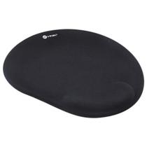 Mouse pad com apoio em gel e base emborrachada preto - mpg-01p (30984) - VINIK