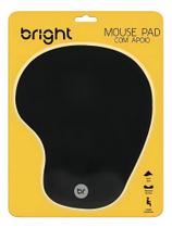 Mouse Pad Com Apoio Ergonômico 307 Bright Cor Preto Mouse Pad Com Apoio Ergonômico 307 Bright Cor Preto