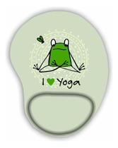 Mouse Pad Com Apoio Ioga Frases Motivacionais Yoga