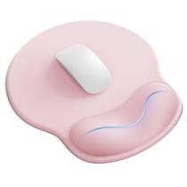 Mouse Pad com Apoio para Pulso, Mouse Pads Ergonômicos para Mesa, Mousepad Antiderrapante com Suporte de Gel para Pulso (Rosa Claro, 27 cm x 23 cm) Mouse Pad com Apoio para Pulso, Mouse Pads Ergonômicos para Mesa, Mousepad Antiderrapante com Suporte de Gel para Pulso (Rosa Claro, 27 cm x 23 cm)