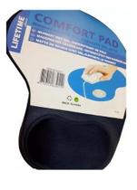 Mouse Pad Comfort de tecido preto Para PC - inova