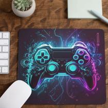 Mouse Pad Controle Jogo Gamer Tecido Emborrachado Pequeno 19x23 cm