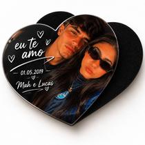 Mouse Pad Coração Personalizado Com Foto E Frase 19,5x23,5cm Mouse Pad Coração Personalizado Com Foto E Frase 19,5x23,5cm