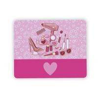 Mouse pad Criativo Retangular 22x18 Charmosa Rosa Mouse pad Criativo Retangular 22x18 Charmosa Rosa