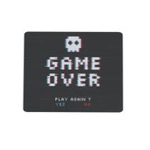 Mouse pad Criativo Retangular 22x18 Game Over Mouse pad Criativo Retangular 22x18 Game Over