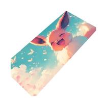 Mouse Pad De Anime Eevee Pokemon Para Jogos, Tapete De Mesa Estendido, Presente Para Gamers