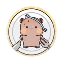 Mouse Pad De Borracha Kawaii Cartoon Anime Para Jogos Bubu E Dudu, Tapete De Mesa Para Teclado Para