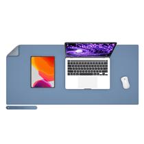 Mouse pad de mesa Wolaile 91 x 43 cm em material sintético impermeável azul Mouse pad de mesa Wolaile 91 x 43 cm em material sintético impermeável azul