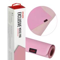 Mouse Pad Desk Mat Rosa Pcyes Com Superfície em PVC de Alta Precisão Base Antiderrapante Para Periféricos Redragon Logitech Razer