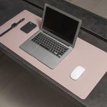 Mouse Pad Desk Pad Max em material ecológico 90x40cm - ROSA - WORKPAD