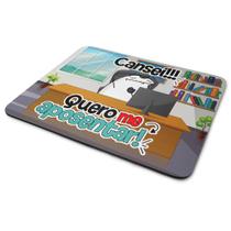 Mouse Pad Divertido Flork - Cansei!!! Quero me aposentar!