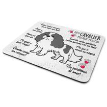 Mouse Pad Dog - Meu Cavalier, melhor pessoa! M2