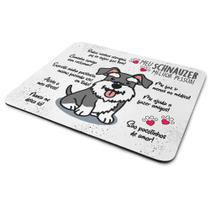 Mouse Pad Dog - Meu Schnauzer, melhor pessoa! Mouse Pad Dog - Meu Schnauzer, melhor pessoa!