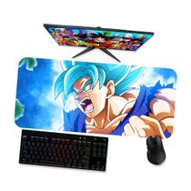 Mouse pad Dragon Ball Anime - Goku Blue 1 - Mousepad Gamer 90x40 80x40 60x40 70x30