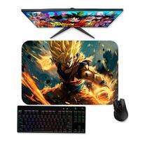 Mouse pad Dragon ball Anime - Goku Super Saiyajin 1 Op1- Mousepad Gamer 90x40 80x40 60x40 70x30